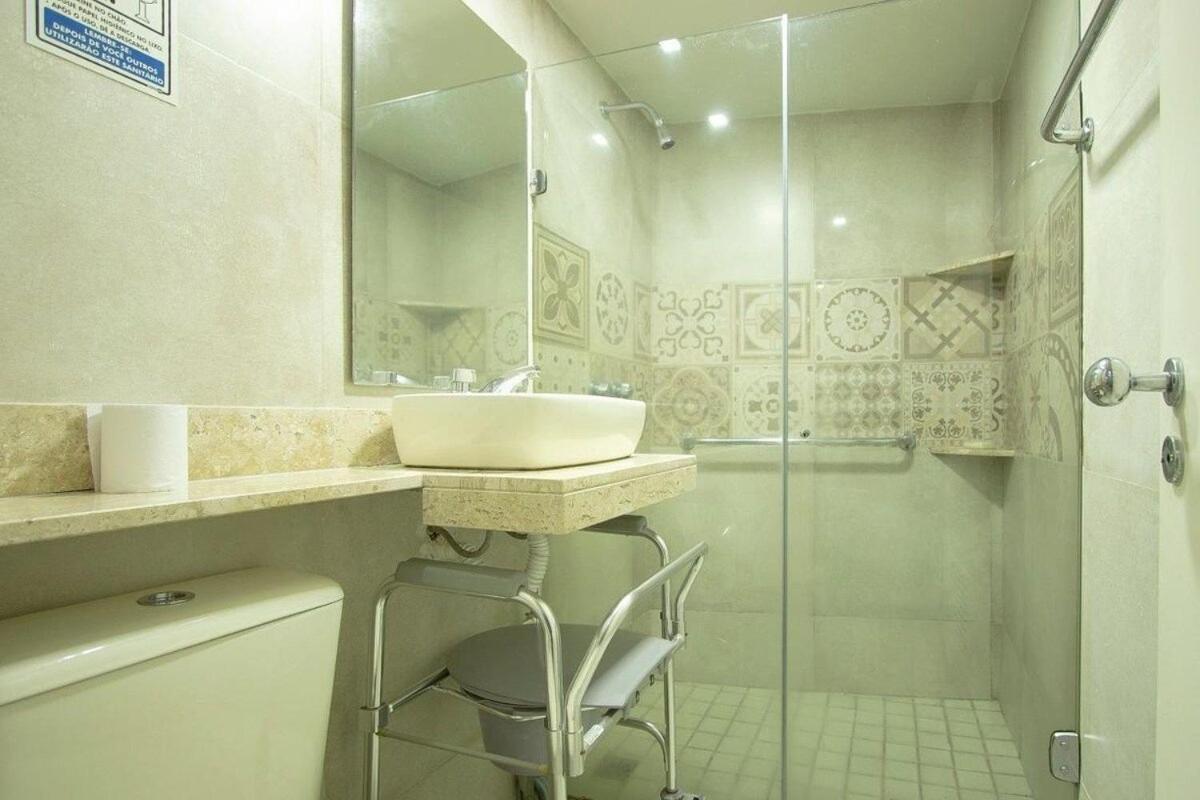 Flat Praia De Copacabana - Pe Na Areia Ріо-де-Жанейро Екстер'єр фото