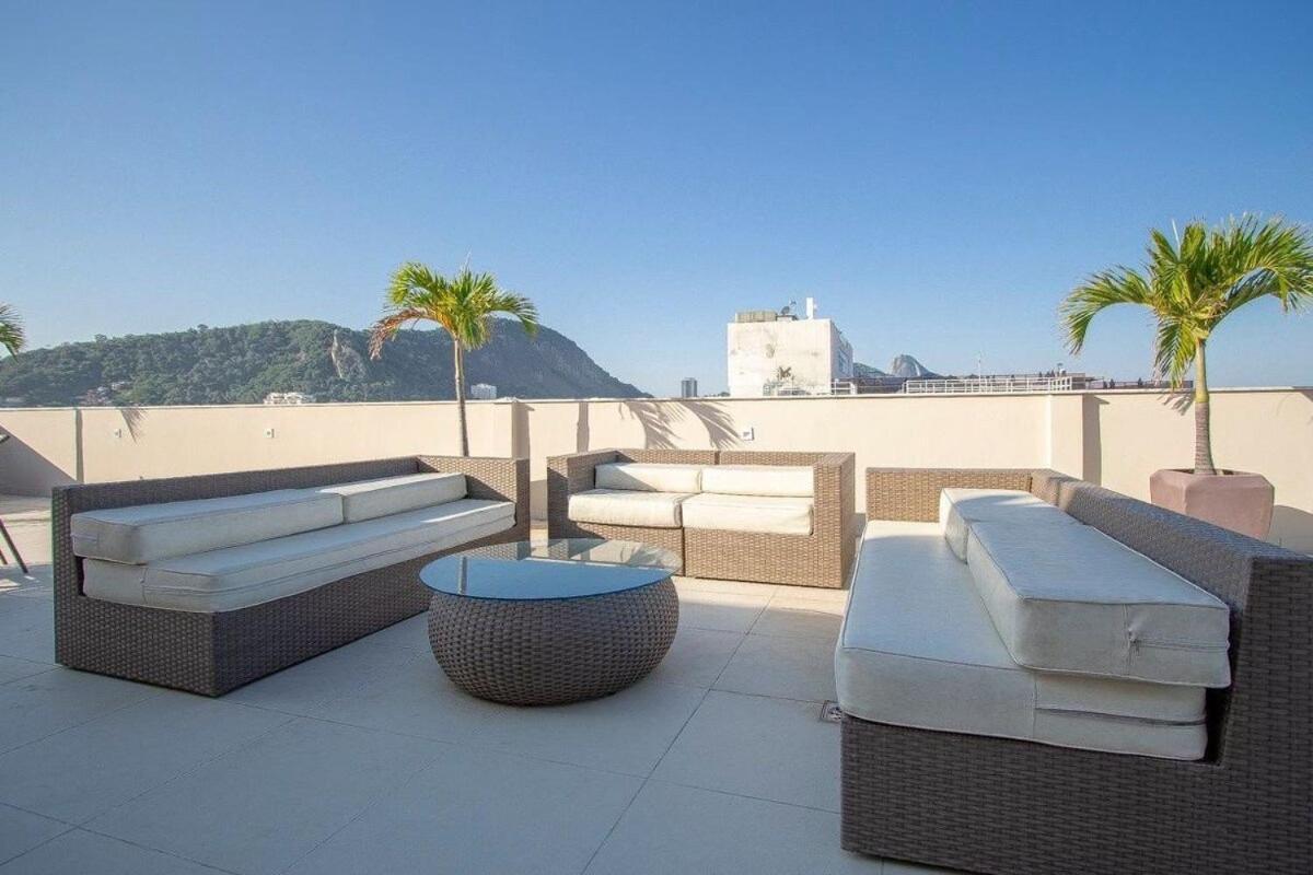 Flat Praia De Copacabana - Pe Na Areia Ріо-де-Жанейро Екстер'єр фото